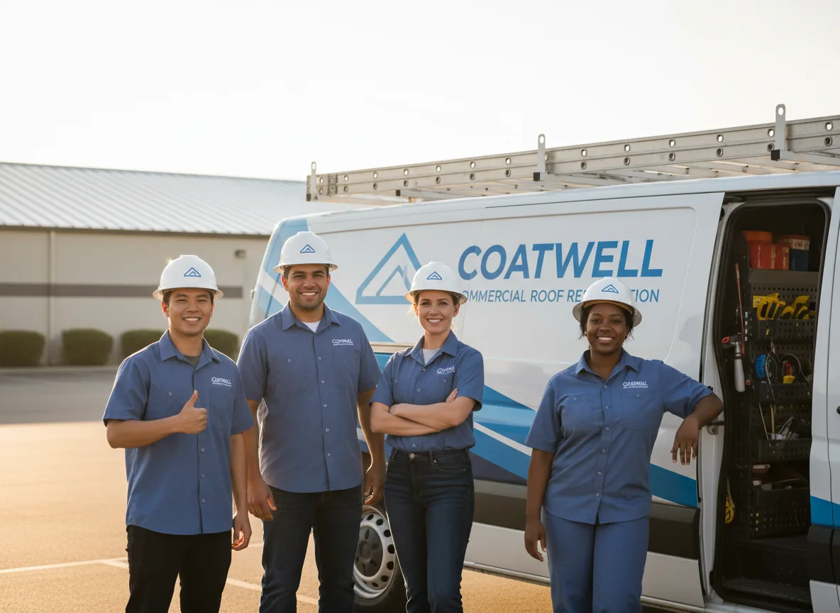 Commercial roof coating company in Luling, TX